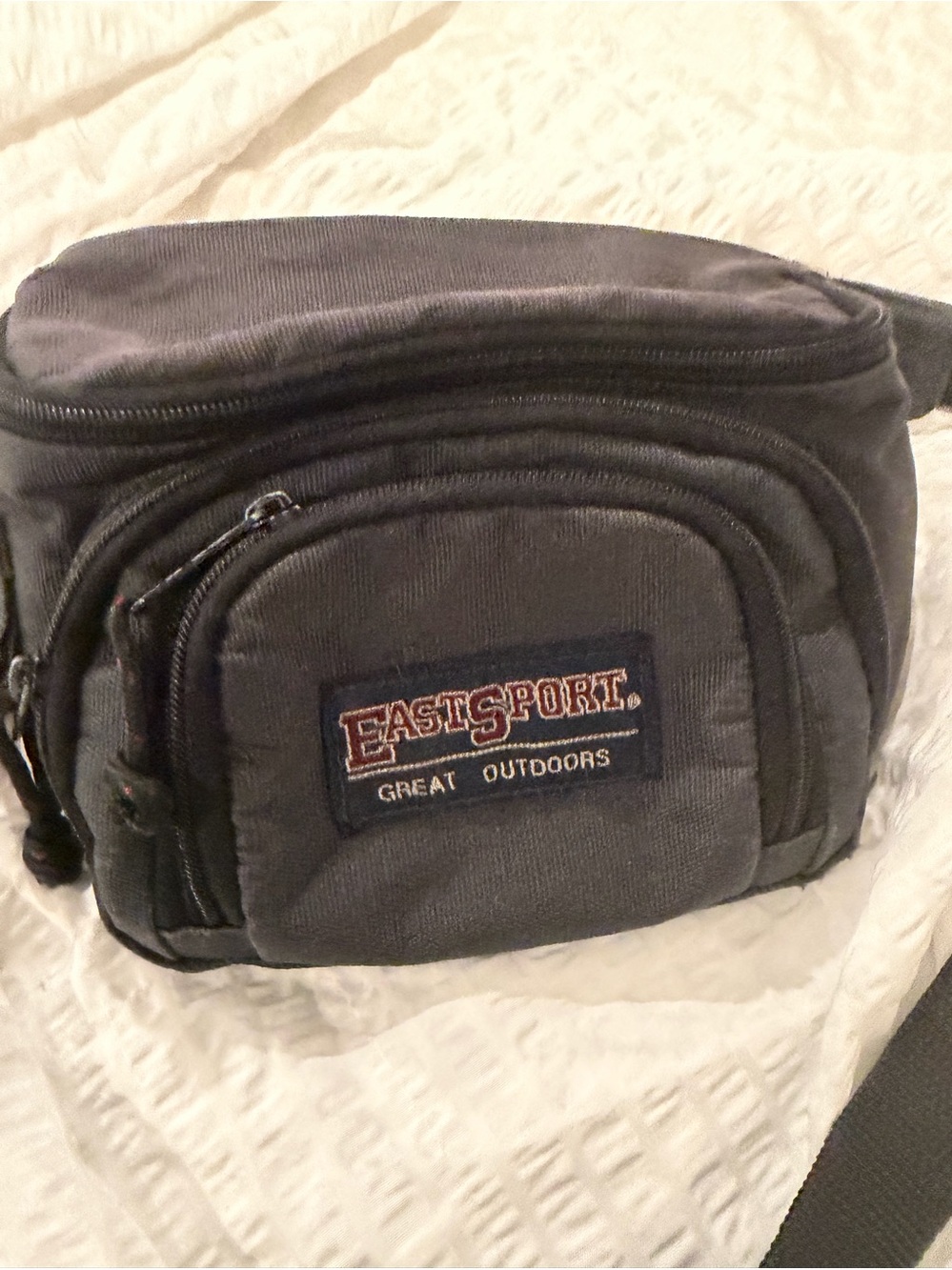 Eastport Gray Men’s Waist Bag — Casual Belt Pack